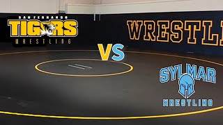 San Fernando High School Wrestling VS Sylmar High School [upl. by Arreit]