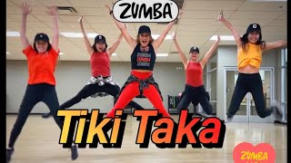 ZUMBA  Tiki Taka  Salvi Yuly Joelli  merengue [upl. by Mlehliw]