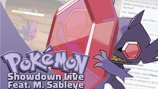 Mega Sableye Team Pokemon Sun and Moon OU Showdown Live WOPJellicent Smogon SunMoon OU Team [upl. by Harts]