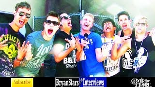 Crown The Empire Interview 2 Asking Alexandria Tour 2013 [upl. by Lonyer]