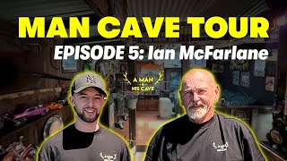 Epic DIY Man Cave Tour  Inside Ian McFarlanes Awesome Man Cave [upl. by Enamrahc950]