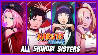 REVIEW • INO • TENTEN • HINATA • SAKURA • ALL SHINOBI SISTERS • NARUTO MOBILE [upl. by Abel]