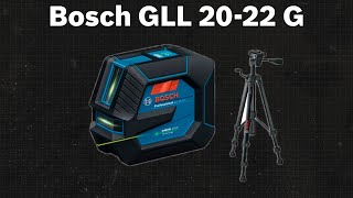 Linienlaser Bosch GLL 2022 G  TEST  Deutsch [upl. by Pollitt]