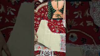 Trending backless blouse design cutting and stitching shorts ytshortsindia mahiart [upl. by Yrreiht]