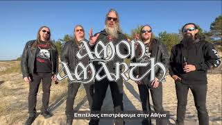 RELEASE ATHENS 2023  AMON AMARTH 2806 [upl. by Afatsuom]