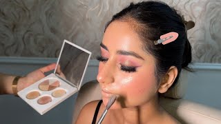 GLASS MAKEUP  FULL GLAM TUTORIAL [upl. by Platus]