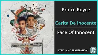 Prince Royce  Carita De Inocente Lyrics English Translation  Spanish and English Dual Lyrics [upl. by Ontine]