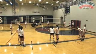 High School Volleyball Dynamic Practice Design and Drills [upl. by Hillery714]