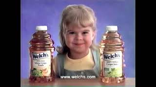 Welchs White Grape Juice Commercial 2000 Original Cut [upl. by Erastes]