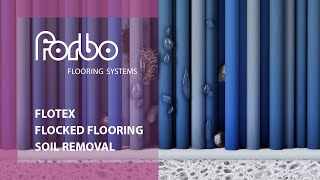 Flotex soil removal animation  Forbo Flooring Systems [upl. by Mair528]