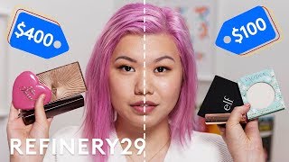 High End vs Drugstore Vegan Makeup  Beauty With Mi  Refinery29 [upl. by Cherlyn]