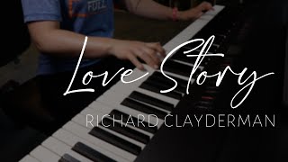 Love Story  Richard Clayderman Piano Cover [upl. by Ainav542]