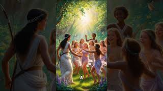 Artemis and the Nymphs A Tale of Protection Artemis GreekMythology GoddessOfTheHunt [upl. by Clovah345]