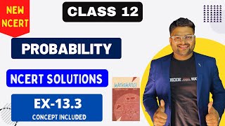 Chapter 13 Probability NCERT Solutions I EX 133 I New NCERT Solutions Class 12 I Class 12 I A4S [upl. by Aprile585]