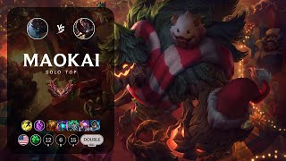 Maokai Top vs Darius  NA Grandmaster Patch 141 [upl. by Grizelda]