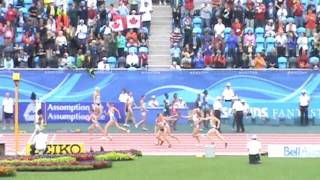 IAAF Wolrd Junior Championships Moncton 2010  4x400m women finale [upl. by Dhar]