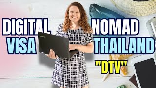 Thailands New DTV Visa Explained APPLY NOW Digital Nomad Visa Thailand [upl. by Sidnak732]