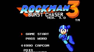 Rockman 3 Burst Chaser  Title amp Doc Robot Battle Famicom Jump II Normal Battle [upl. by Elpmid360]