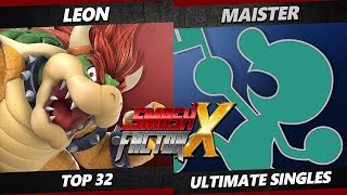 Smash Factor X  LeoN Bowser Vs Maister Game amp Watch Smash Ultimate  SSBU [upl. by Nogras]