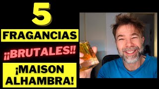 5 Fragancias IMPRESCINDIBLES de Maison Alhambra [upl. by Aiahc]