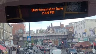 Curtailed  Route 207 to Shepherds Bush Market Station [upl. by Ayahc]