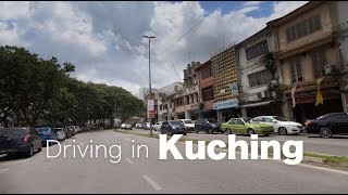 Driving in KUCHING CITY [upl. by Otilia]