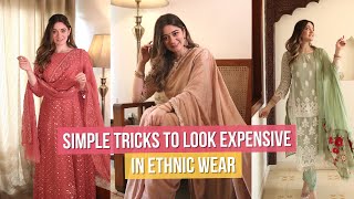 Styling Ethnic Wear On A Budget  BudgetFriendly Ethnic Wear Dresses  Sana Grover [upl. by Hashim]