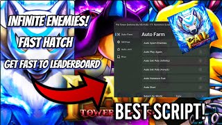 Pal Tower Defense Best Script  Auto Add Inf Enemies  Auto Hatch Fast amp More  Pastebin [upl. by Einehpets820]