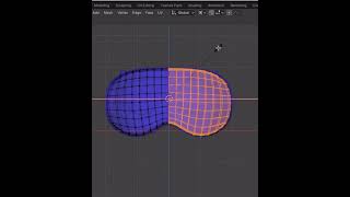 how to make symmetry in blender [upl. by Ardnaxela43]