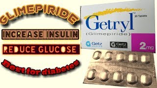 glimepiride tablet uses action and side effects hindiurdu [upl. by Allisan]