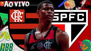 NBB CAIXA  FLAMENGO X SÃO PAULO AO VIVO  22° RODADA  NARRAÇÃO AO VIVO [upl. by Chic]