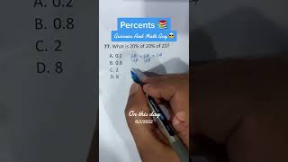 Percents Hack  Math Shortcut Tricks [upl. by Vilberg]