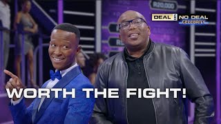 Msizi Shembe enters the hot zone  Deal or No Deal Celeb SA [upl. by Hite]