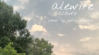 alewife  clairo cover by sofia kempa [upl. by Moreen766]