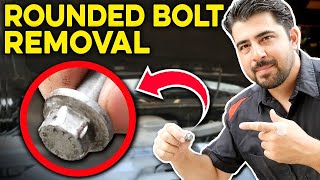 How To Remove A Rounded Nut Or Bolt Without An Impact Wrench [upl. by Esau]