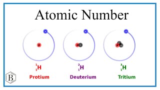 Atomic Number for Protium Deuterium and Tritium [upl. by Arraic]