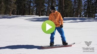 How To Snowboard Stop and Go [upl. by Orfurd]