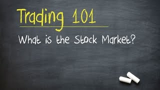 Trading 101 What is the Stock Market [upl. by Idalina]