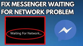 How to Fix Facebook Messenger Waiting for Network Problem 2023 [upl. by Yleve936]