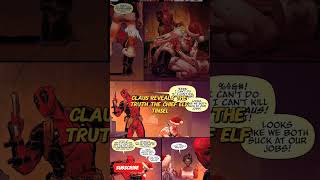 Deadpool Hired To Kill Santa Clause 🎅 shorts comics [upl. by Sivahc711]