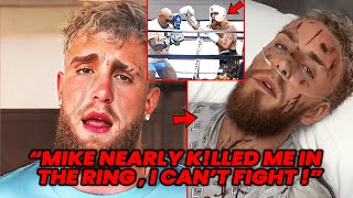 Jake PAUL OFFICIALLY CANCELED MIKE TYSON FIGHT AFTER BEING KO IN SPARRING 2024 face off [upl. by Knutson]