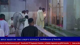 Mass of the Lords Supper  Archdiocese of Onitsha [upl. by Natlus47]