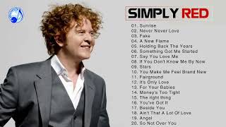 Simply Red Greatest Hits playlist  Best Of Simply Red [upl. by Onaicram]