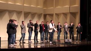 Soul2Soul performing Feeling Good Muse a cappella cover [upl. by Marcile]