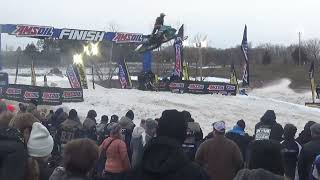 Snocross Nationals 2024 Day 2 Elk River MN Pro Final Round 1 [upl. by Archy]