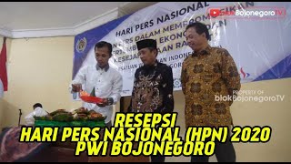 RESEPSI HPN 2020 PWI BOJONEGORO [upl. by Horner470]