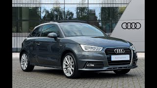 Audi A1 14 TFSI S line S Tronic Euro 6 ss 3dr [upl. by Hceicjow904]