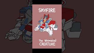 Skyfire the whimsical creature transformers skyfire jetfire starscream [upl. by Nyltiak]