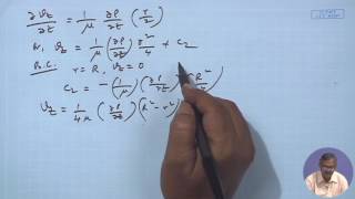 Lecture 14  Hagenpoiseuille equation from Navier stokes equation [upl. by Olleina201]