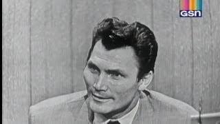 Whats My Line  Jack Palance Nov 27 1955 [upl. by Sivrep]